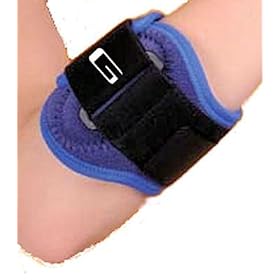 Neo G MEDICAL GRADE GOLF & TENNIS ELBOW STRAP with medical quality silicon insert, to dampen vibration