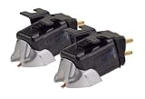 Stanton 505.V3 H4 Spherical DJ Mix Scratch Turntable Cartridges - Twin Pack Mounted on H4S Shells - B00292BRFE