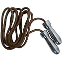 LEATHER BOXERS SKIPPING ROPE WITH METAL HANDLES - FREE DELIVERY