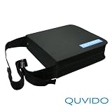 Produkt-Bild: QUVIDO Tasche f&uuml;r 208 CDs/DVDs/BluRays Nylon Schwarz