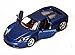 Porsche Carrera GT, Blue - Kinsmart 5081D - 1/36 scale Diecast Model Toy Car