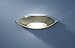 Kitchen & Housewares : ANTIQUE BRASS & CHROME WALL LIGHT