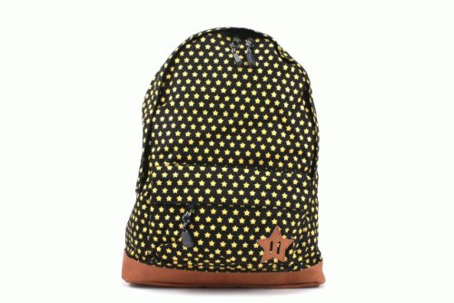 スター柄 キャンバス リュック/デイパック[CODE:0047479]