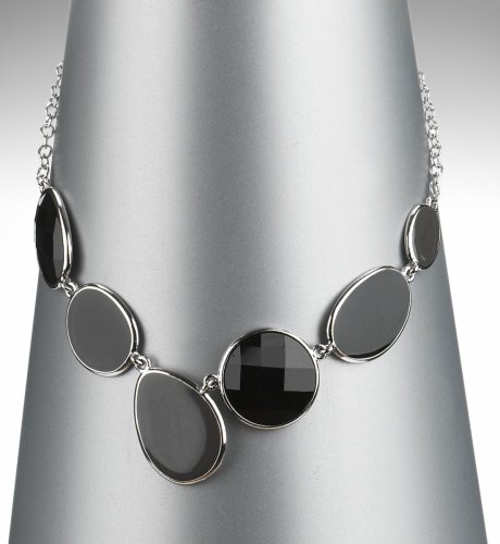 Enamel Pebble Necklace
