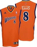 Monta Ellis Jersey: adidas Orange Replica #8 Golden State Warriors Jersey