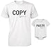 Funny Daddy and Baby Matching T-Shirt and Bodysuit Set - Copy and Paste