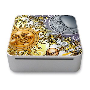 Path To The Stars Design Apple Mac mini Top Cover Decorative Protector Skin Decal Sticker