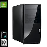Sedatech - PC Bureautique - AMD Athlon II 250 2x3.0Ghz - 8Go RAM - 1000Go HDD - Full HD 1080p - Alim 80+ - Win 7