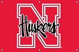 NCAA Nebraska Cornhuskers Fan Banner