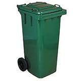 【DULTON】ダルトン プラスチックトラッシュカン 240L Green /SV240