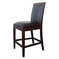 Baldwin Set of 2 Counter-Height Chairs - Dark Chocolate