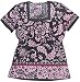Scrubs - Koi Vanessa 100% Cotton Steel Baroque Scrub Top
