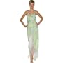 Formal Evening Gown. Beaded Mesh Dress for Prom, Party, Wedding by Sean Collection (70024)