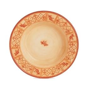 Fitz and Floyd Del Vino Individual Pasta Bowl Flowers by Fitz and Floyd