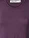 Lock and Love LL WT671 Womens Handkerchief Hem Tank Tunic Top L Dark_Purple
