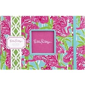 Lilly Pulitzer Photo Book FAN DANCE holds 24 - 4x6 photos - 4x6
