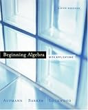 Beginning Algebra with Applications