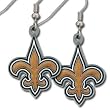 New Orleans Saints Dangle Earrings