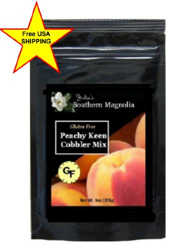 Gluten Free Peach Cobbler Mix 9oz Bag