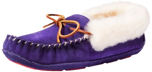 ACORN Women's Sheepskin Moxie Moccasin Slipper