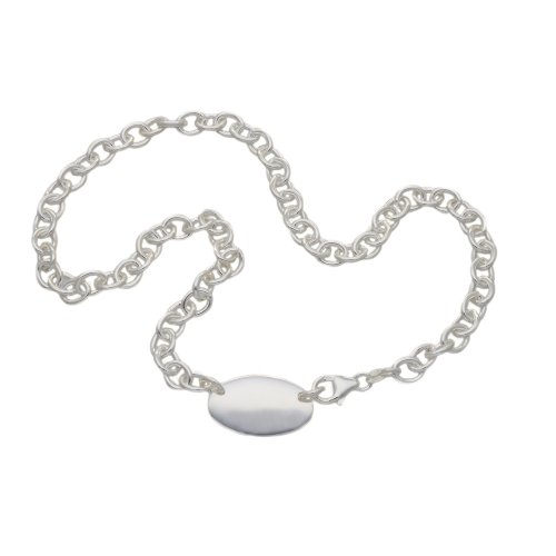 Tuscany Silver Damen-Halskette Belcher Oval Tag 43 cm - 8.14.3650 Preisvergleich