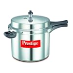 Prestige Popular Aluminium Pressure Cooker, 10 Liters