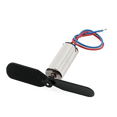 TOOGOO(R) DC 3.7V 48000RPM Coreless Motor + Propeller for RC Aircraft Helicopter Toy