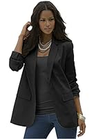 Women's Plus Size Boyfriend Blazer