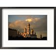 Ivan the Great Bell Tower, Sandwiched Between Kremlin Cathedrals, Moscow, Russia Collections Framed Photographic Poster Print by Jonathan Smith, 21x17