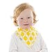 My Mini McGee Baby Bandana Drool Bibs with Adjustable Snaps, 4 Pack, for Boys and Girls, Infants and Toddlers, Baa Collection, Baby Gift