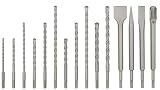 SDS PLUS Bohrer & Meisel Satz 15-teilig Koffer Qualitaet