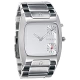 Nixon Mens Banks Analog Watch in Silver(A060-130) by NIXON