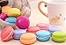 JKING Simulation Artificial Small Fake Dessert Macarons Cake Dessert Pastry Decoration Cabinets Display Photography Props Assorted Colors(12pcs)