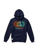 SEVENTYSEVEN Sudadera con Capucha Viva La Musica (Azul Marino)