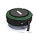 Winstion Wireless Bluetooth Waterproof Outdoor/ Shower Speaker with 5W Speaker/Suction Cup With Microphone Hands-Free Speakerphone (Army Green)