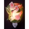 Hummingbird & Trumpet Vine Night Light Ibis & Orchid Flowers of Light