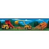 from RoomMates RoomMates Repositionable Childrens Self-Adhesive Wall Border Under Construction (Model RMK1006BCS)
