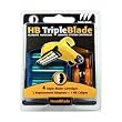 HeadBlade HB TripleBlade Shaving System Cartridges - Three Packs of Four Blades