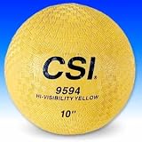 PLAYGROUND BALL, YELLOW 10''