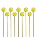 BambooMN Brand - Sports Ball End Bamboo Picks - 5.9