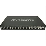 Asante IntraCore 48-Port&nbsp;10/100&nbsp;+ 4 Gigabit Combo L2 Ethernet Switch (Dark Grey)