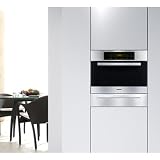 Miele Europa Design H4086BM 24 Speed Wall Oven 1,000 Watts Microwave, True European Convection