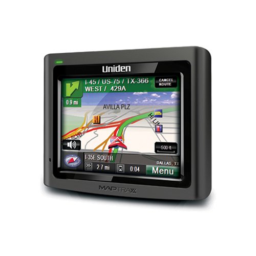 Uniden TRAX350 Maptrax 3.5-Inch GPS Navigation System.