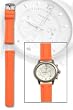 Orange Panerai Style Heavy Rubber 20mm with Heavy S/S Buckle By Toscana from Toscana