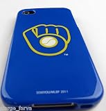 Milwaukee Brewers MLB iPhone 4 4S Case Snap On Cover Case Faceplate Protector