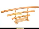 4pc Japanese Shirasaya Samurai Katana Swords Set 4pc Japanese Shirasaya Samurai Katana Swords Set