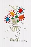 Pablo Picasso (Petite Fleurs) Art Poster Print - 13