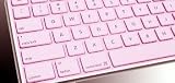 Mactop Silicone Skin Cover for iMac Slim Keyboard PINK