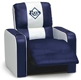 DreamSeat Tampa Bay Devil Rays MLB Leather Recliner
