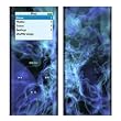 Absolute Power Blue Design Decal Skin Sticker for Apple iPod nano 2G (2nd Generation) 2GB/ 4GB/ 8GB Player